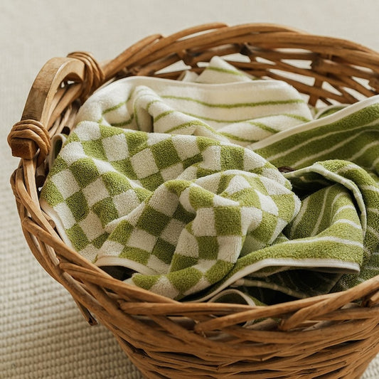 The Mood Towel Gift Set – Olive Collection (4-Pack)