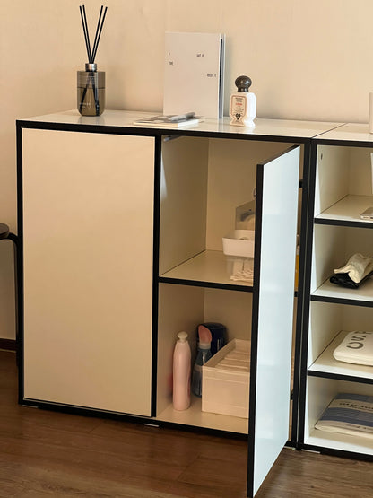 Modern Tall Storage Cabinet with Dividers