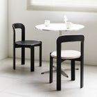 Solid Wood Curve Back Dining Chair