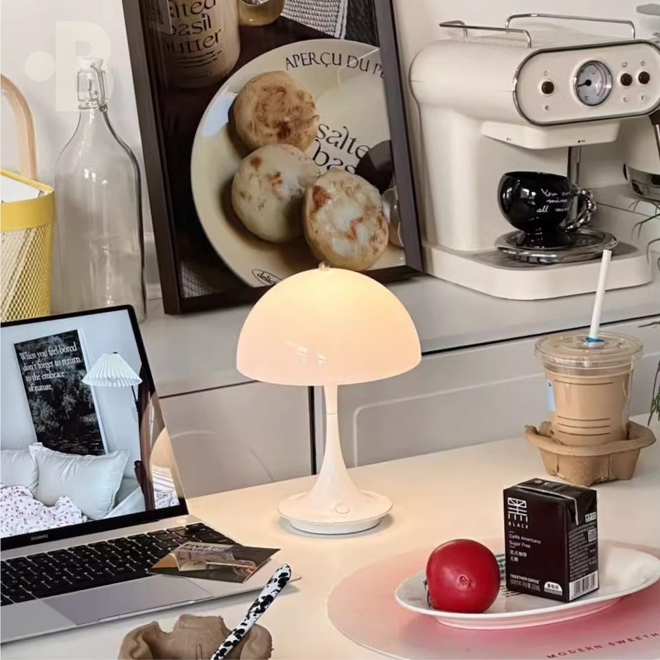 Rechargeable Mushroom Portable Table Lamp