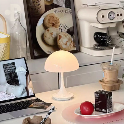 Rechargeable Mushroom Portable Table Lamp