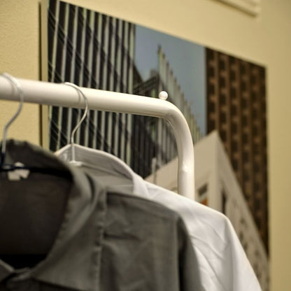 Rolling Metal Garment Rack