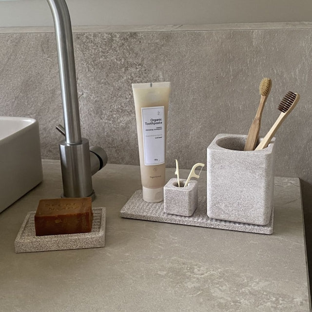 Premium Ceramic Toothbrush Holder Set(3pc)