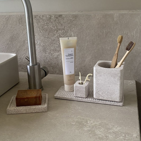 Premium Ceramic Toothbrush Holder Set(3pc)