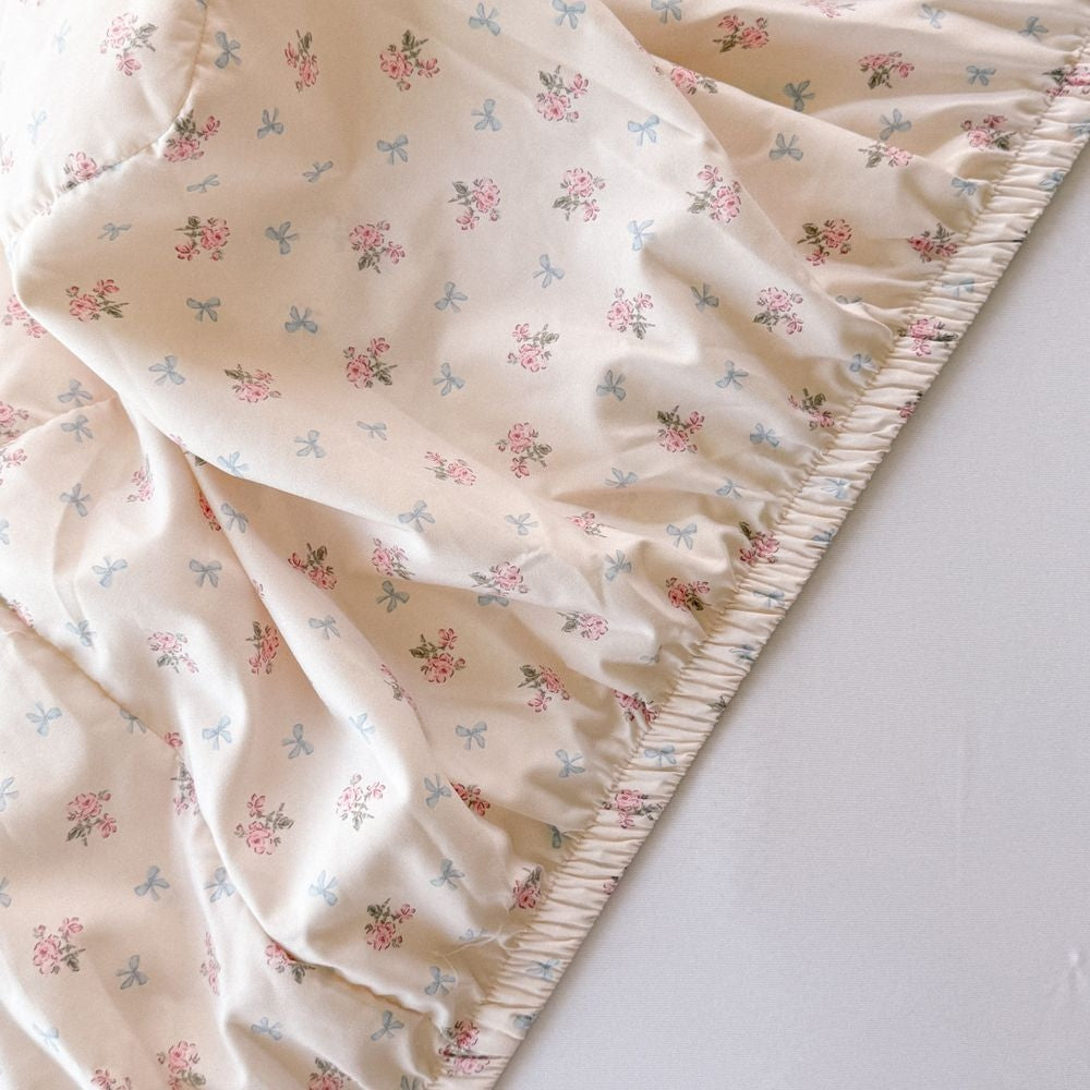 Aurora Blue Ribbon Mattress Fitted Sheet - image 5 of 5
