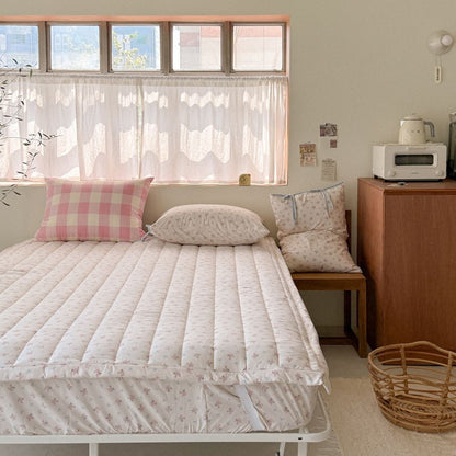 Aurora Blue Ribbon Mattress Fitted Sheet