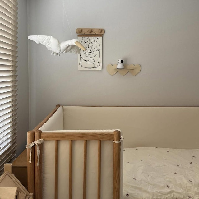 Triple Heart Wall Shelf