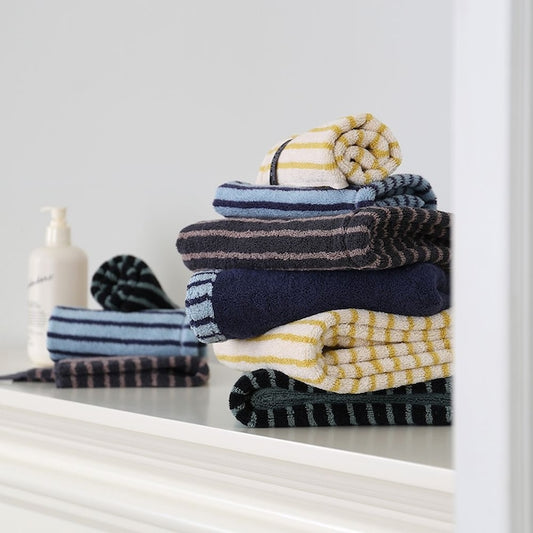 Hotel Collection Stripe Solid Bath Towel