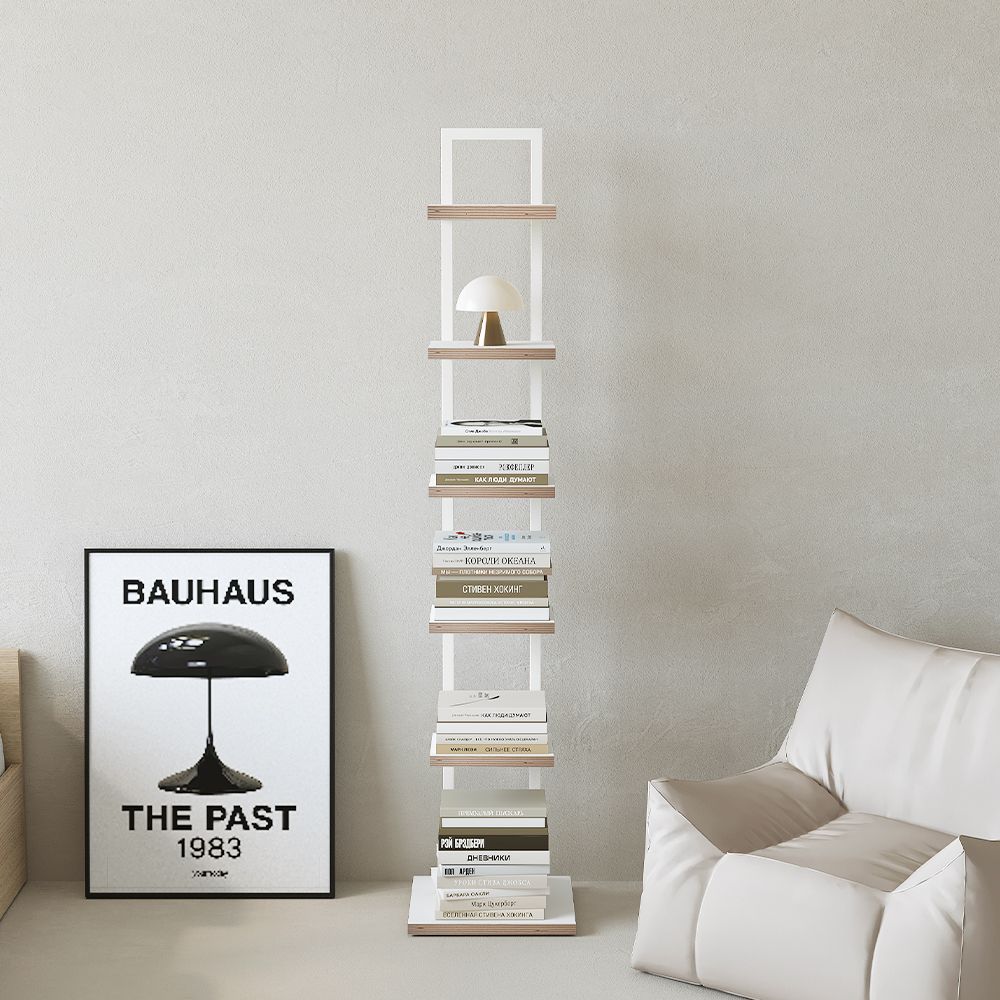 Slim 5-Tier Book Tower