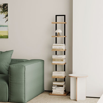 Slim 5-Tier Book Tower