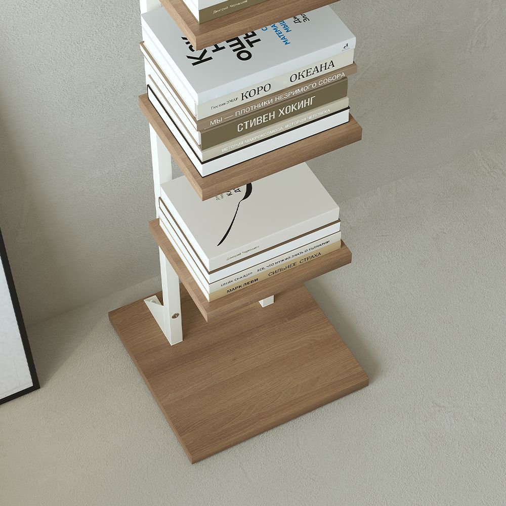 Slim 5-Tier Book Tower