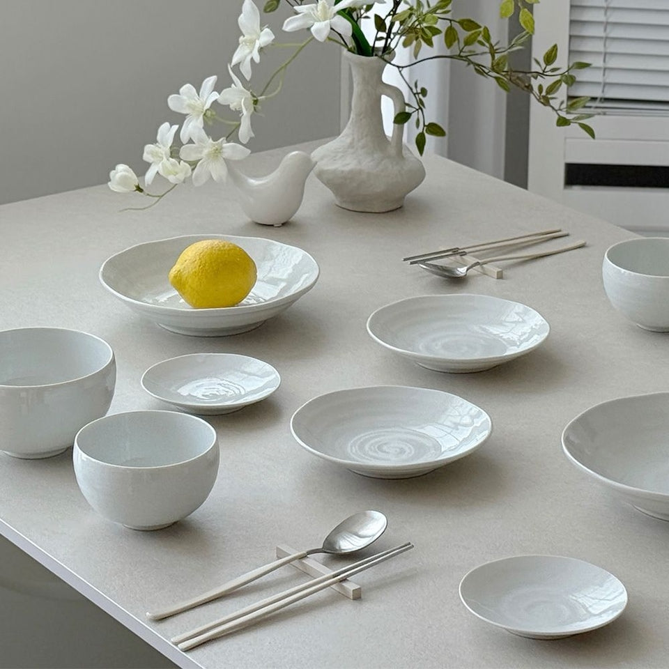 LeBlanc Moon Jar Dinnerware Set for 2 (12-Piece)