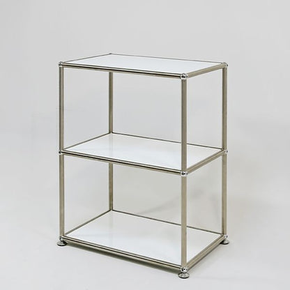 Mid-Century Extendable DIY 2-Tier Modular Shelf