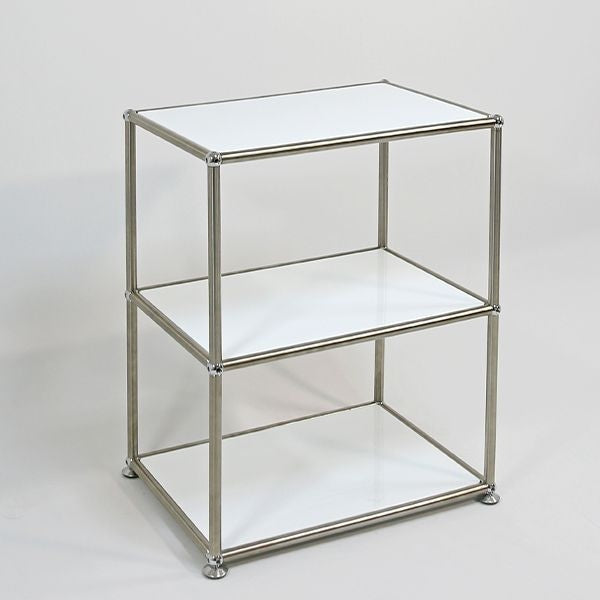 Mid-Century Extendable DIY 2-Tier Modular Shelf