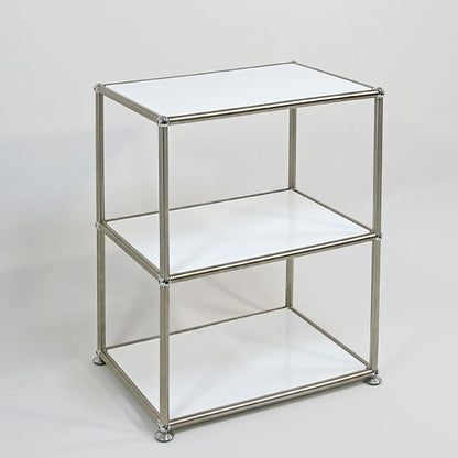 Mid-Century Extendable DIY 2-Tier Modular Shelf