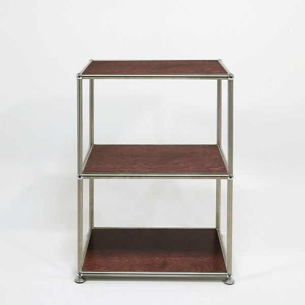 Mid-Century Extendable DIY 2-Tier Modular Shelf