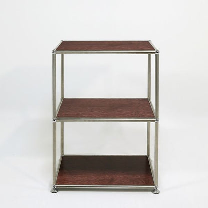 Mid-Century Extendable DIY 2-Tier Modular Shelf