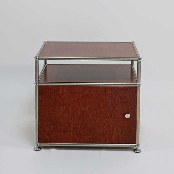 Mid-Century Birch 3-Tier Modular Shelf