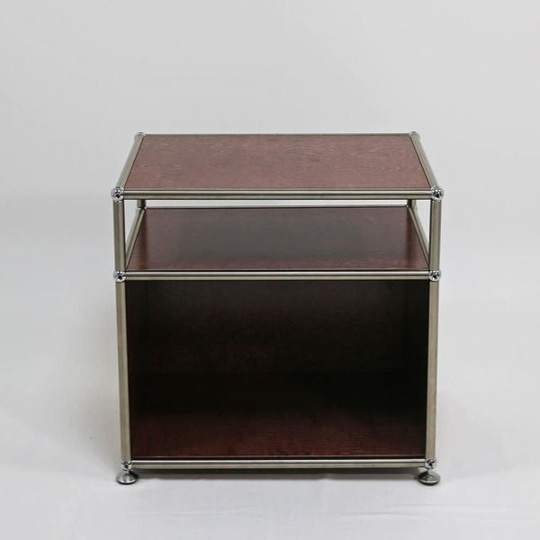 Mid-Century Birch 3-Tier Modular Shelf