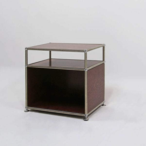 Mid-Century Birch 3-Tier Modular Shelf