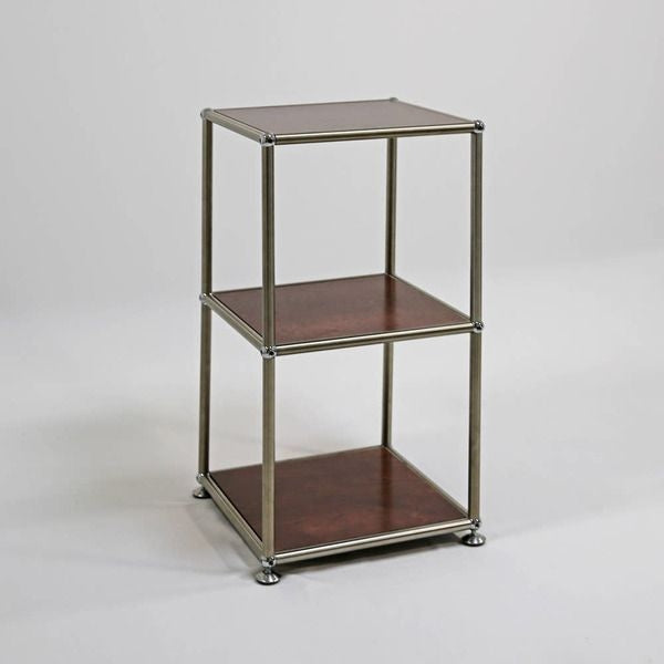 Mid-Century DIY 3-Tier Modular Shelf