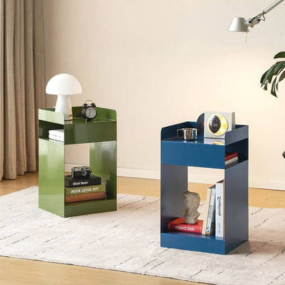 Urban Modern Chic Steel Side Table