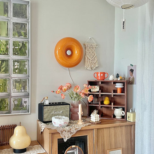 Ogre Vintage Countertop Mug & Cup Storage Cabinet