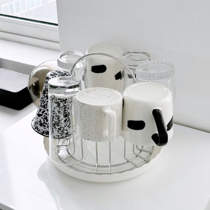 Home Bar Coffee Cup Stand - close up