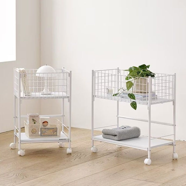 Haze Storage Trolley Laundry Basket