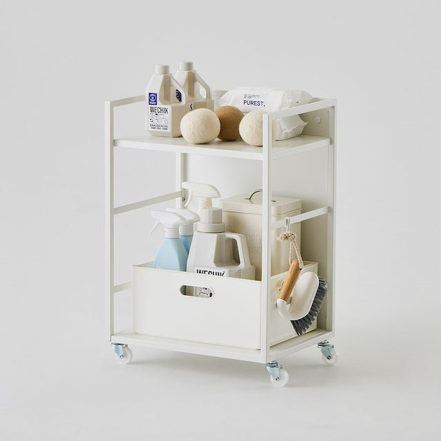 Jax Hidden Storage Rolling Cart