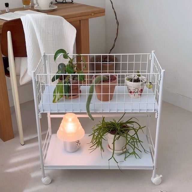 Haze Storage Trolley Laundry Basket