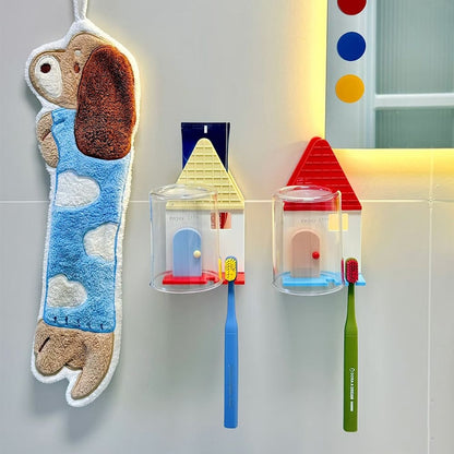 Flip House Toothbrush Holder Set
