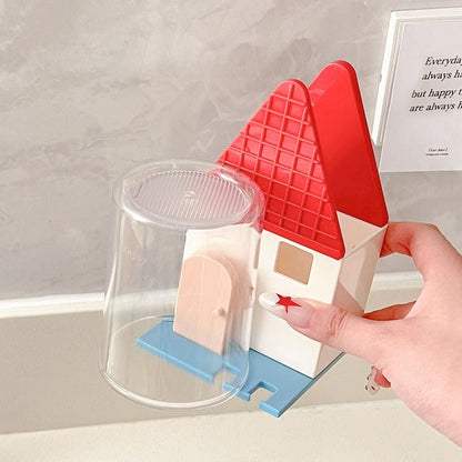 Flip House Toothbrush Holder Set