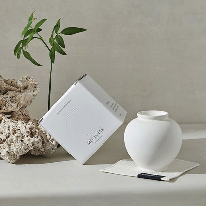 Moon Jar Stone Diffuser Set with Coaster