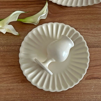 Yunseol Hwa Soju Cup & Plate Gift Set (4-Piece)