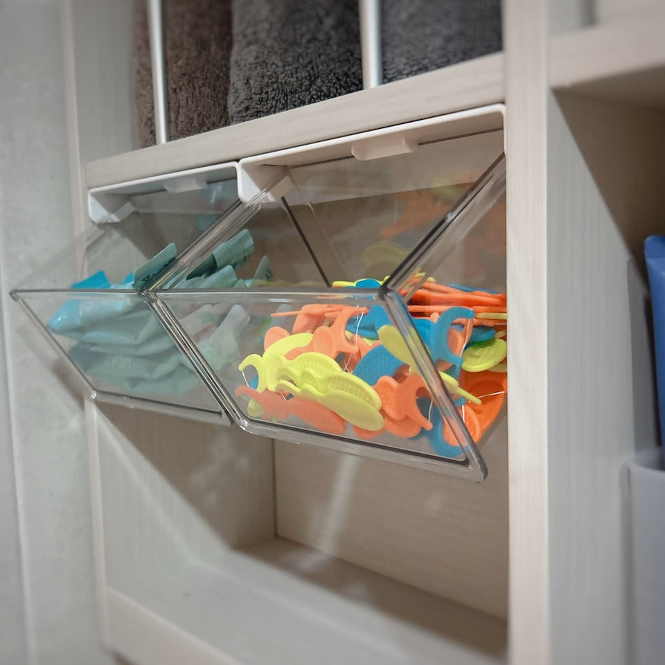 Clear Stash Adhesive Mini Drawer