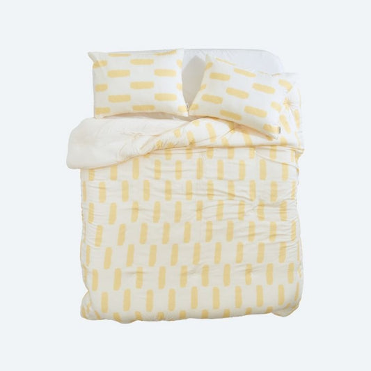 Brick Stripe TENCEL™ Modal All-Season Comforter Set