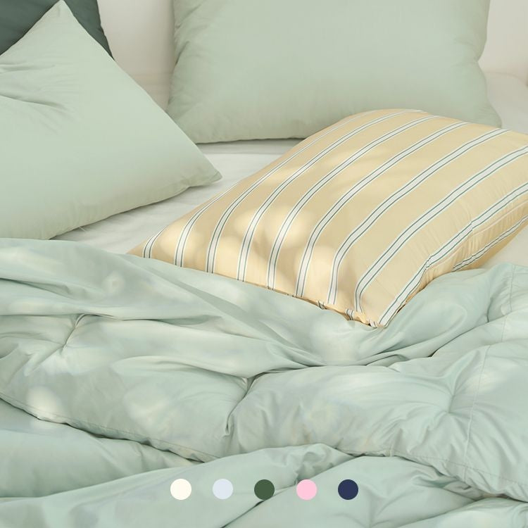 Self-Warming Stripe Comforter Set