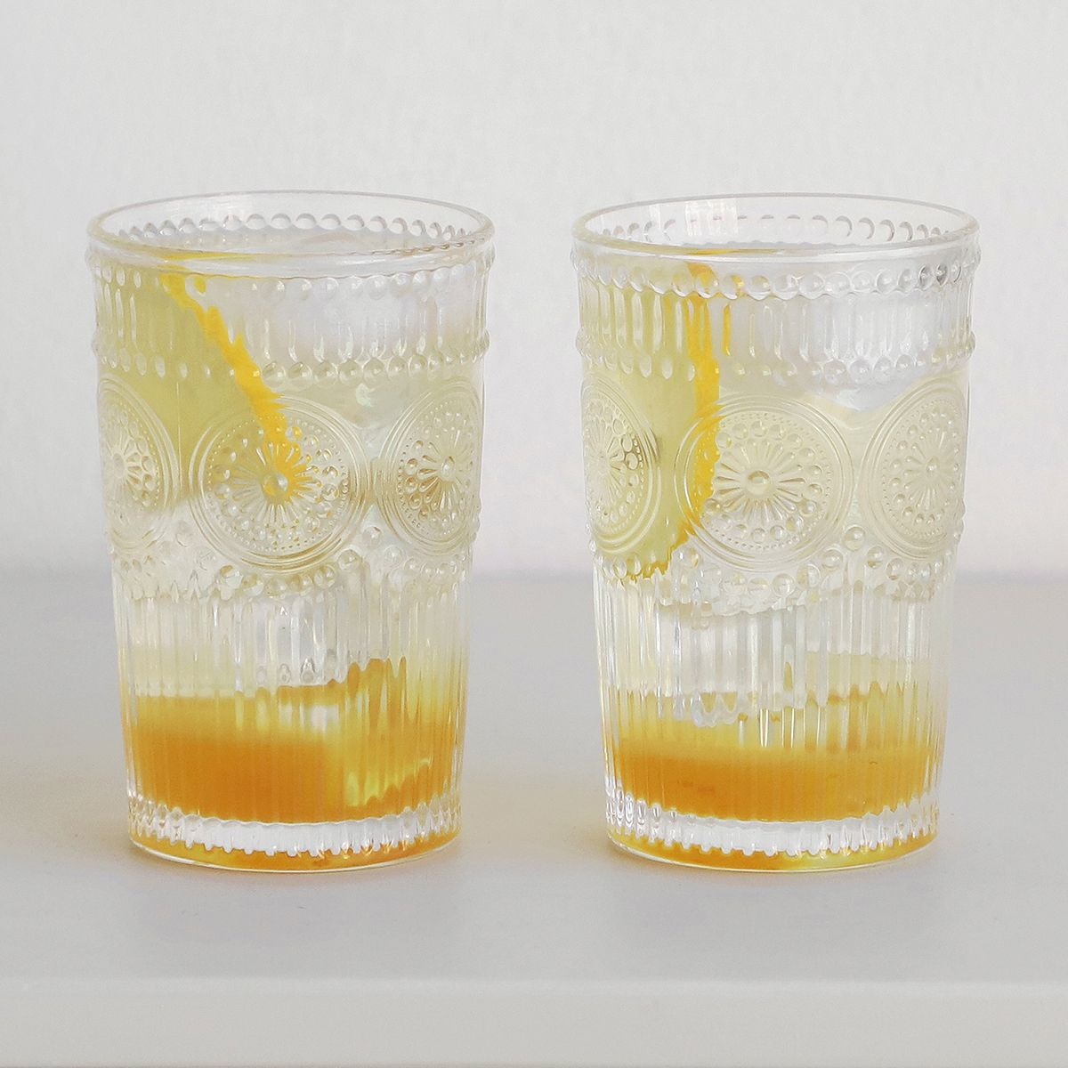 Sunflower Highball Glasses (Set of 2)