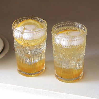 Sunflower Highball Glasses (Set of 2)