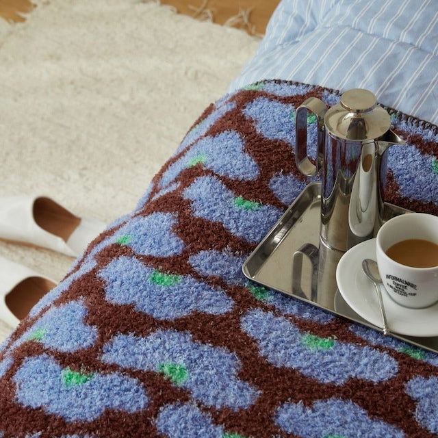 Fluffy Long-Pile Knit Comfort Blanket