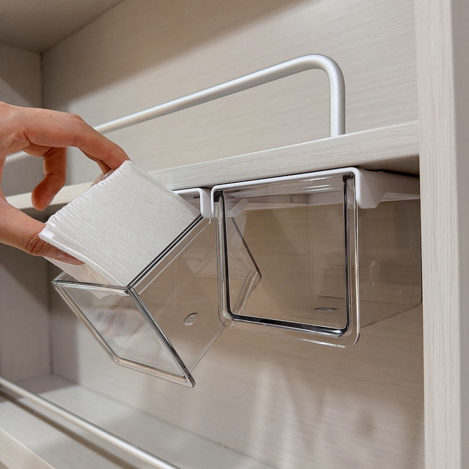 Clear Stash Adhesive Mini Drawer