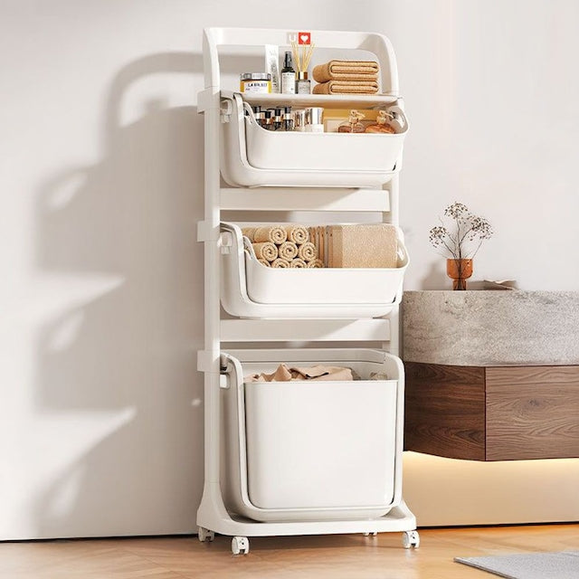 Rolling Swing Laundry Cart
