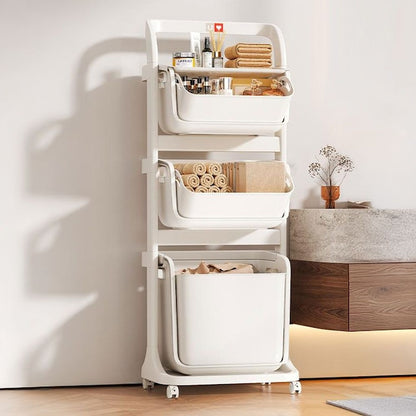 Rolling Swing Laundry Cart