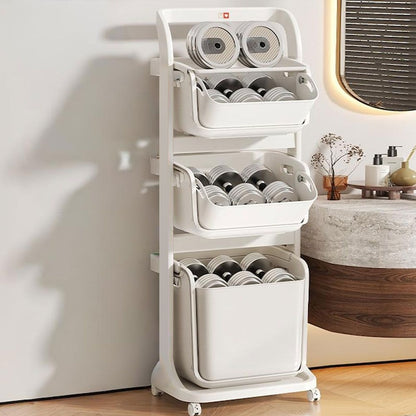Rolling Swing Laundry Cart