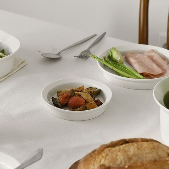 EBT Newlywed Ceramic Dinnerware Set for 2 (10-Piece)
