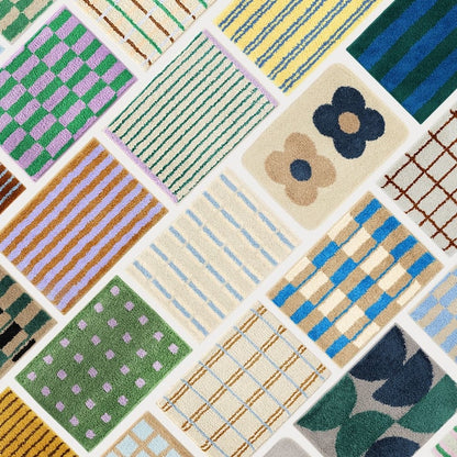 Jacquard Geo Mat