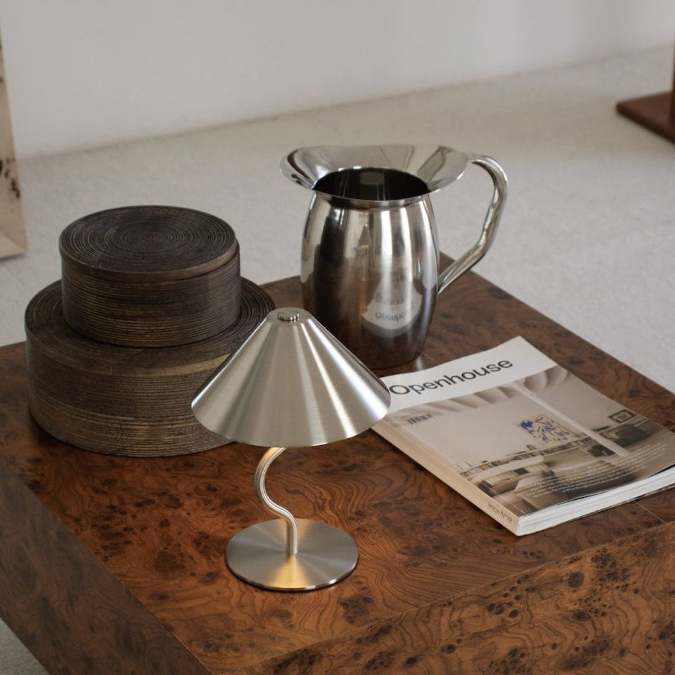 Fig Steel Portable Lamp