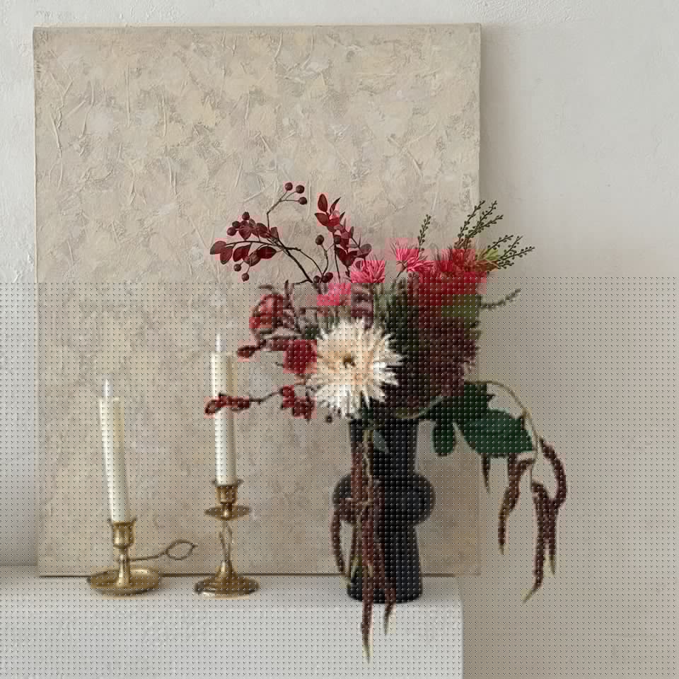 Rondi Voluminous Colored Glass Vase