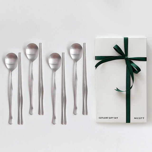 Satin Cutlery Set (8-Piece)
